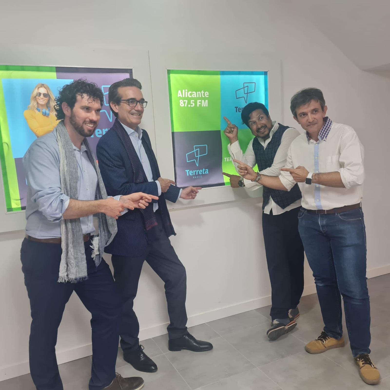 Radio Terreta entrevista los componentes de TRIVOX, Jorge Páez, Javier Robles y Matias Nilsson