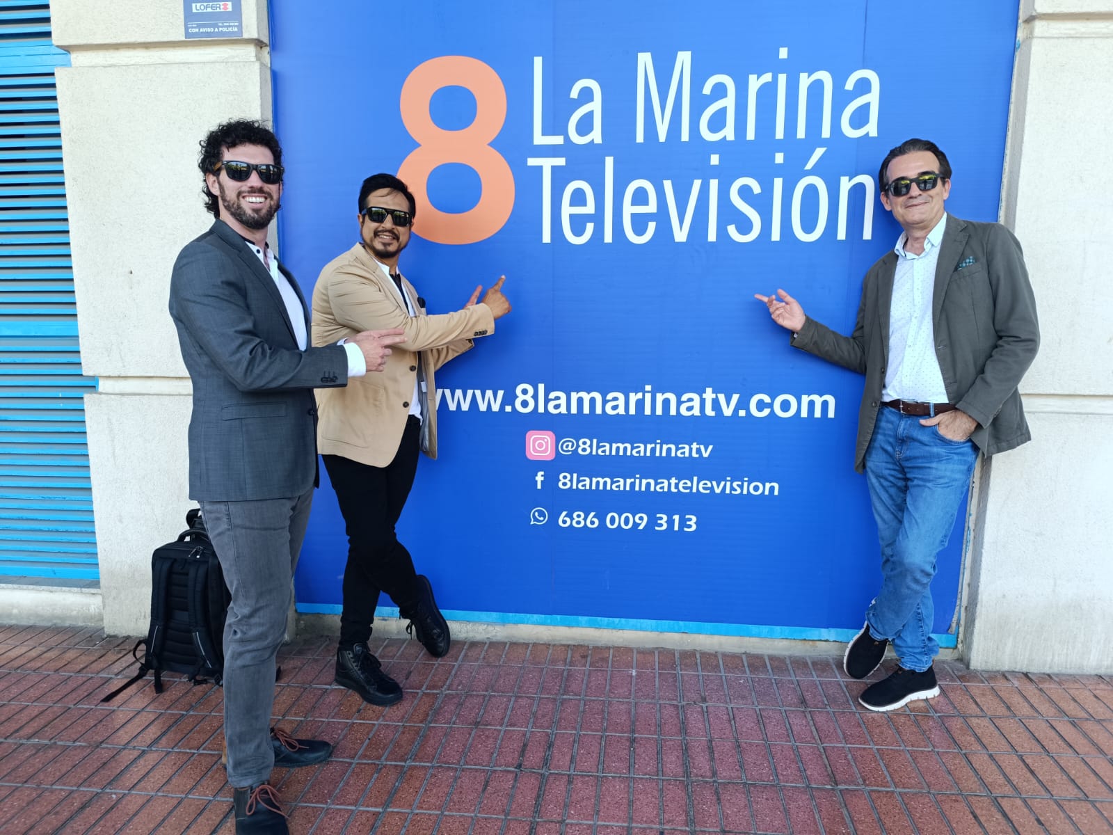 Entrevista la Marina TV para La Marina TV -Benidorm anunciando la magia de los conciertos en Cuevas del Canelobre.